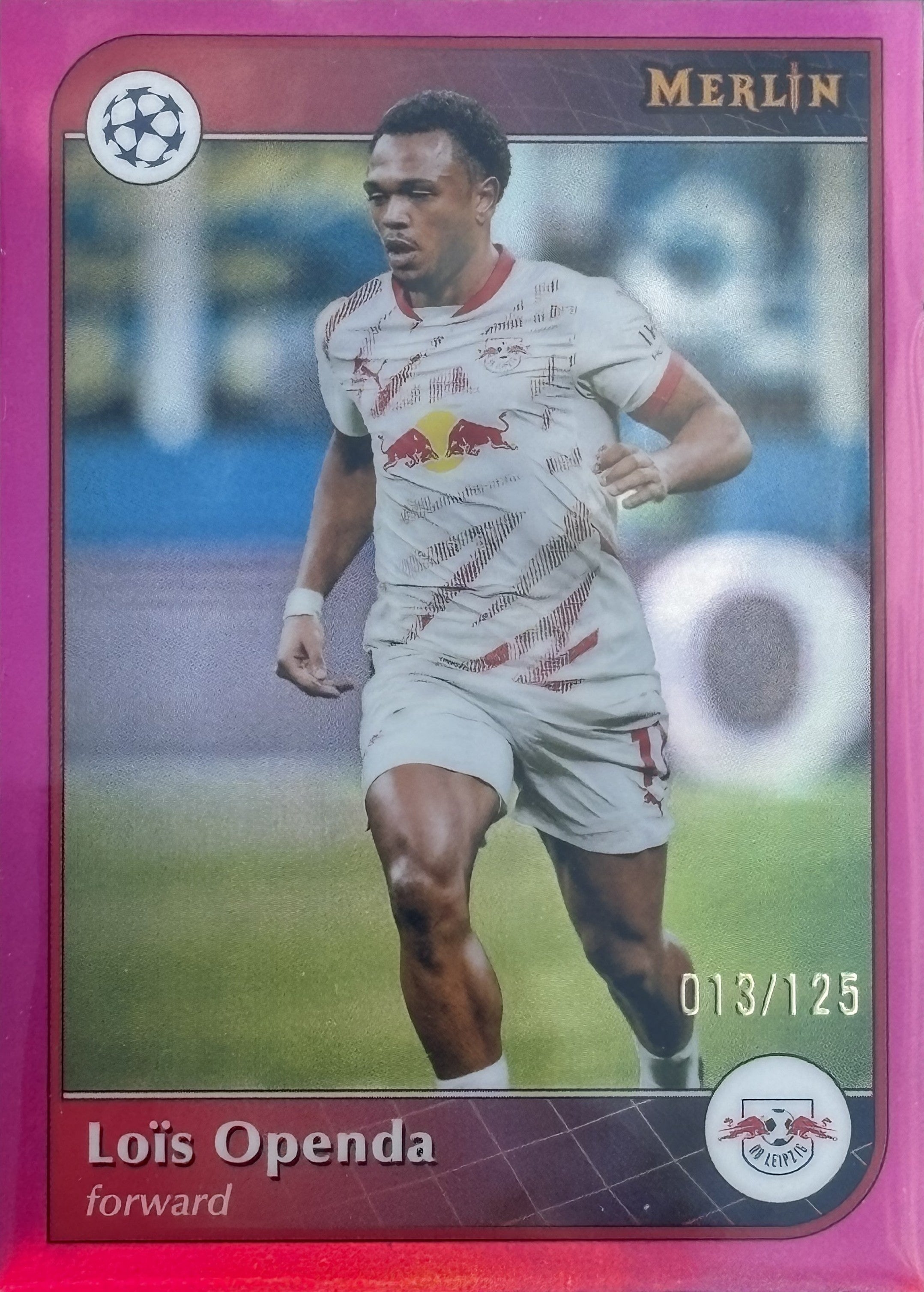2024-25 Topps Merlin Loïs Openda Numero 013/125