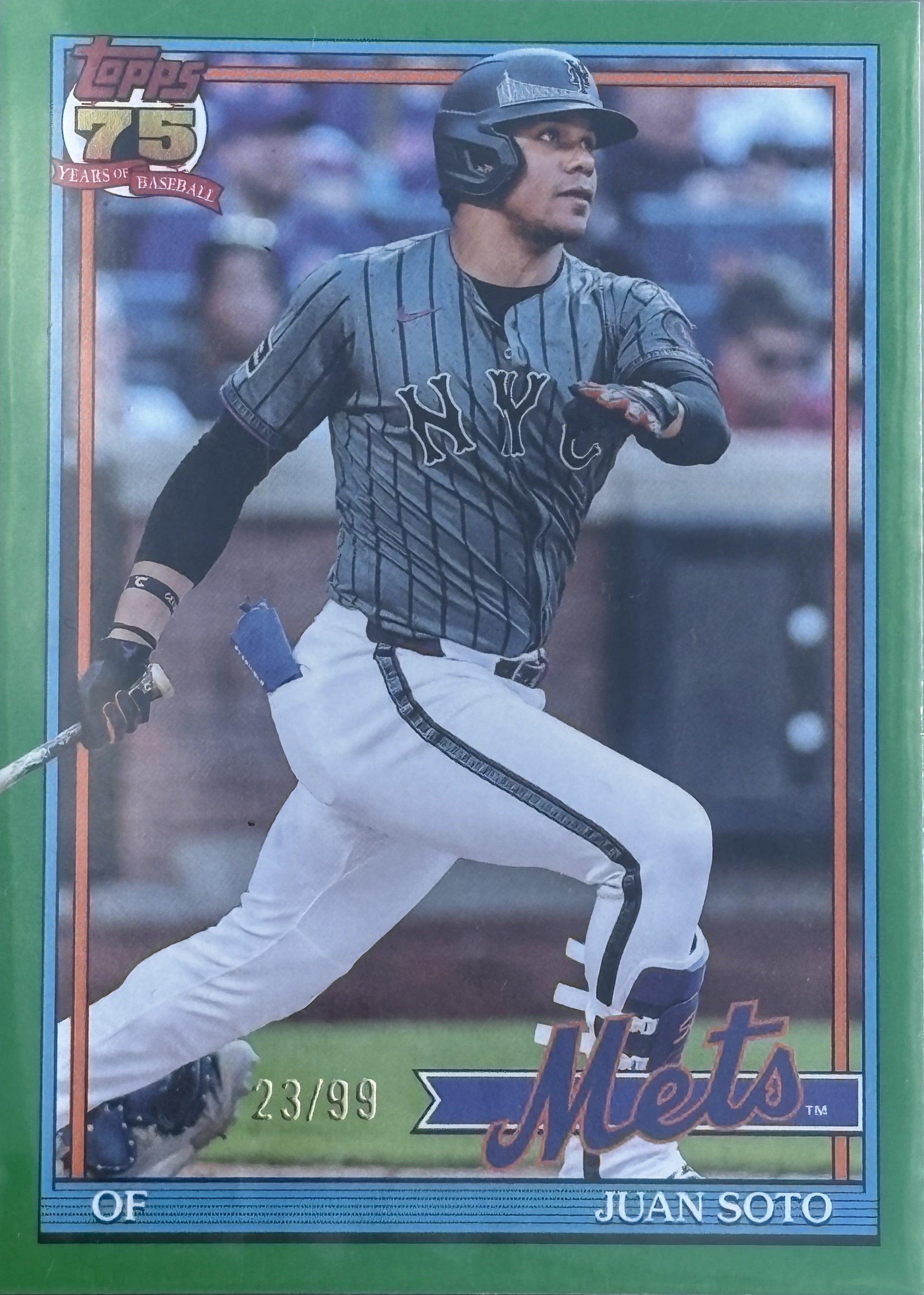 2026 Topps series one Juan Soto Numero 23/99